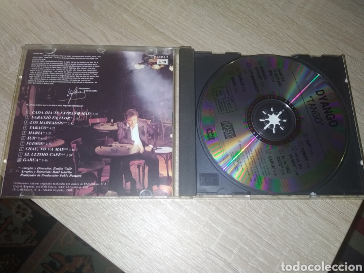 CDs de m&uacute;sica: CD DYANGO TANGO 1988. EMI. - Foto 2