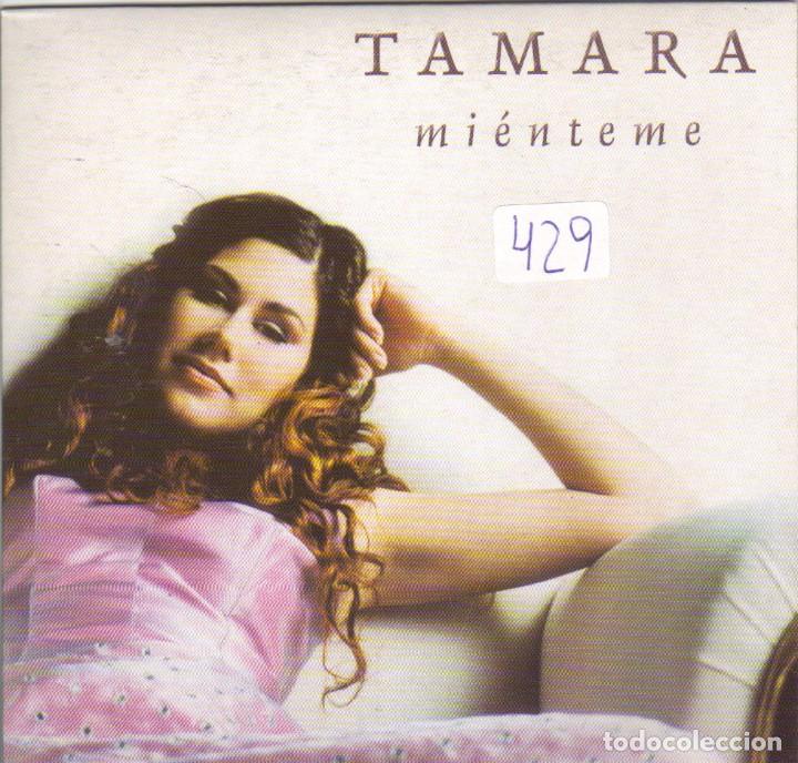 CDs de m&uacute;sica: TAMARA - MIENTEME CD SINGLE 1 TEMA PROMO 2002 - Foto 1