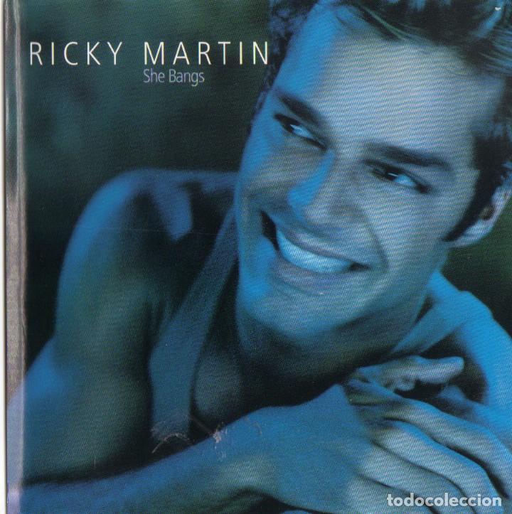 CDs de m&uacute;sica: RICKY MARTIN - SHE BANGS CD SINGLE 4 TEMAS 2000 - Foto 1