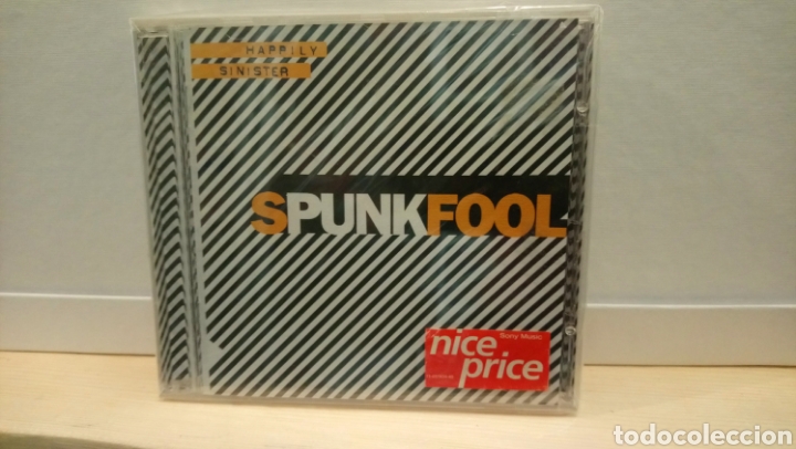 CDs de m&uacute;sica: Spunkfool&nbsp;&lrm;-&nbsp;Happily Sinister - CD buen estado - Foto 1
