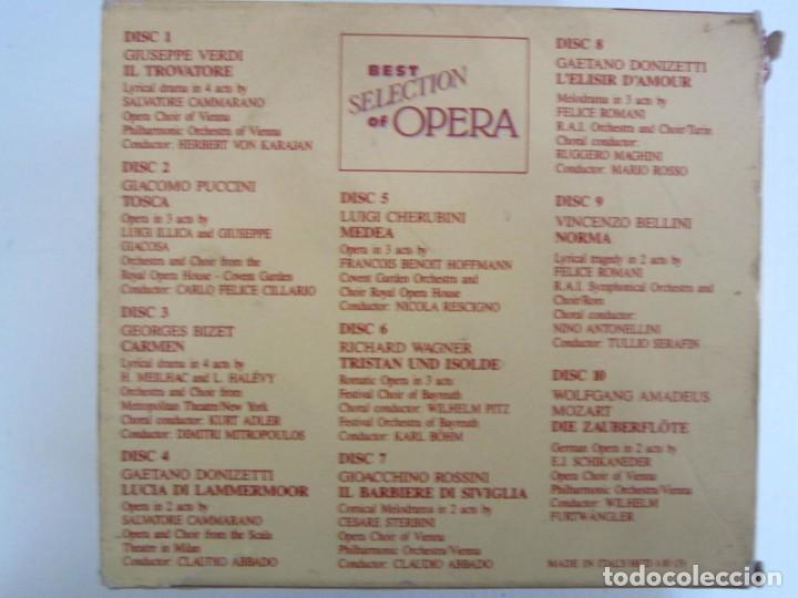 CDs de m&uacute;sica: (521) CD BEST SELECTION OPERA 10 DISC. - Foto 3