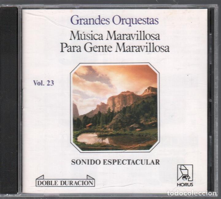 CDs de Musique: GRANDES ORQUESTAS M&Uacute;SICA MARAVILLOSA PARA GENTE MARAVILLOSA. VOL. 23 CD DE 1989 RF-5168