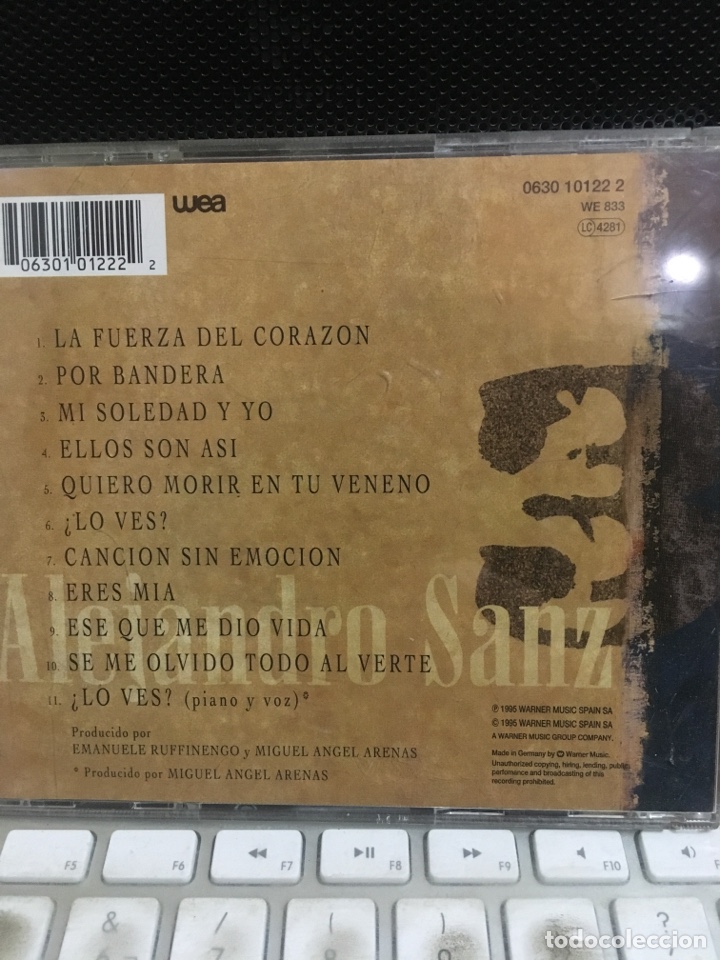 CDs de m&uacute;sica: ALEJANDRO SANZ-3-1995 - Foto 2