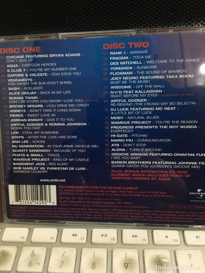 CDs de m&uacute;sica: BOX DANCE HITS 2000-2 CD-RARO - Foto 2