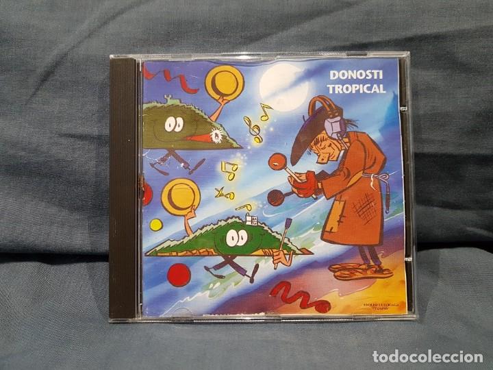 CDs de M&uacute;sica: RARO CD DONOSTI TROPICAL DONATO LARRA&Ntilde;AGA PORTADA TXANTXILLO PROMOCIONAL TURISMO A&Ntilde;OS 90