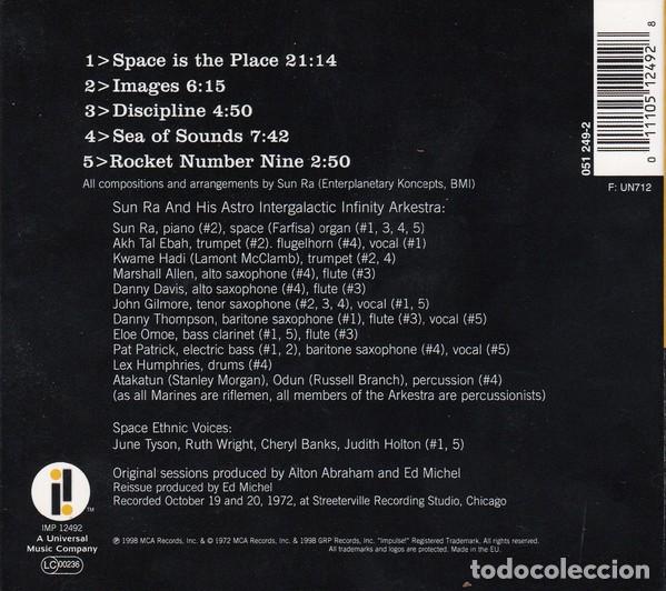CDs de m&uacute;sica: Sun Ra - Space Is The Place - CD Digipack - Foto 2