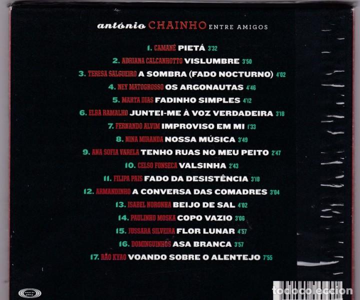 CDs de m&uacute;sica: Ant&oacute;nio Chainho - Entre Amigos - CD digipack - Foto 2