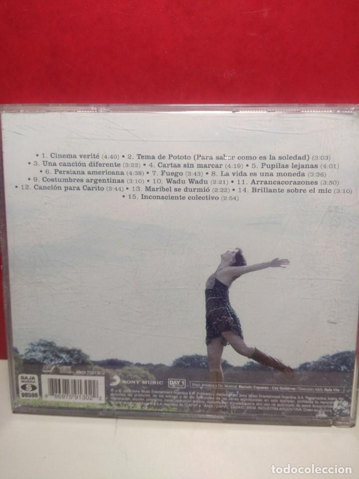 CDs de m&uacute;sica: CD FABIANA CANTILO : EN LA VEREDA DEL SOL - Foto 2