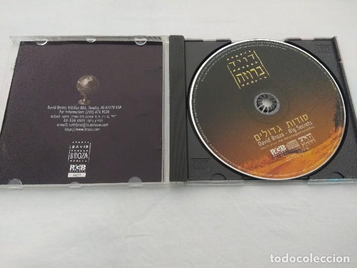 CDs de m&uacute;sica: CD/DAVID BROZA/BIG SECRETS. - Foto 2