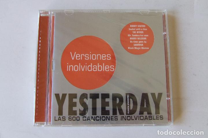 CDs de m&uacute;sica: VERSIONES INOLVIDABLES YESTERDAY LAS 600 CANCIONES INOLVIDABLES PRECINTADO