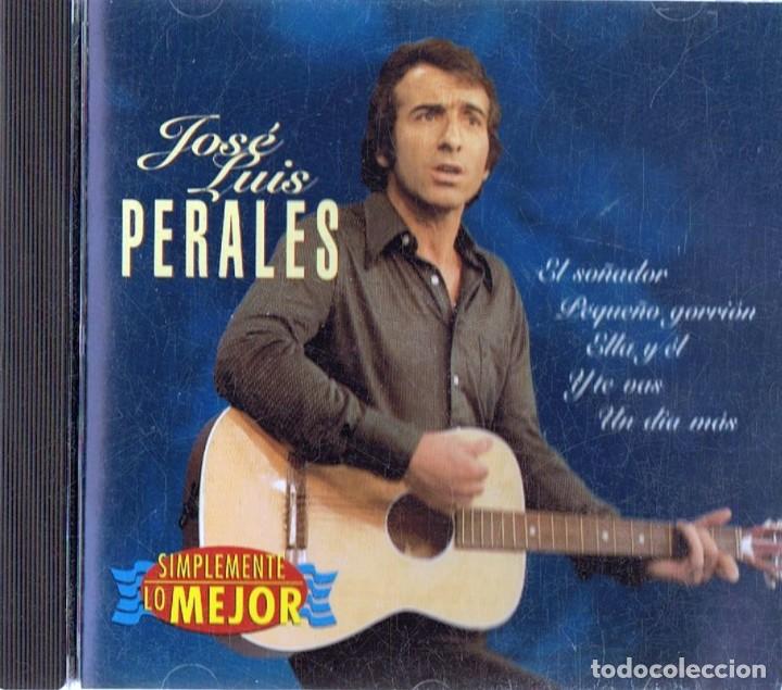 CDs de m&uacute;sica: JOS&Eacute; LUIS PERALES SIMPLEMENTE LO MEJOR - Foto 1
