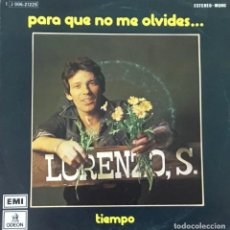 CD de Música: LORENZO SANTAMARIA - PARA QUE NO ME OLVIDES. Lote 196893457