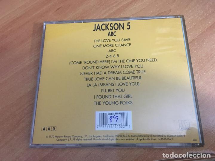 CDs de m&uacute;sica: JACKSON FIVE 5 (ABC) CD 12 CANCIONES (CDIB4) - Foto 3