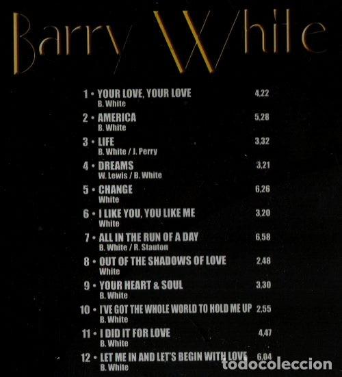 CDs de m&uacute;sica: �R1148 - BARRY WHITE. BARRY WHITE. CD. - Foto 2