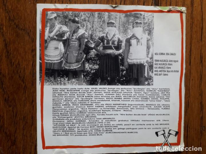 CDs de m&uacute;sica: Negu gorriak  -  ideia zabaldu - Foto 2