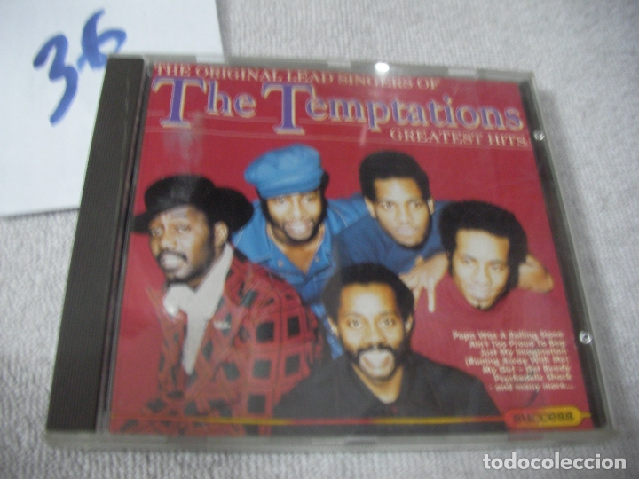 CDs de m&uacute;sica: ANTIGUO CD - THE TEMPTATIONS GRANDES EXITOS - Foto 1