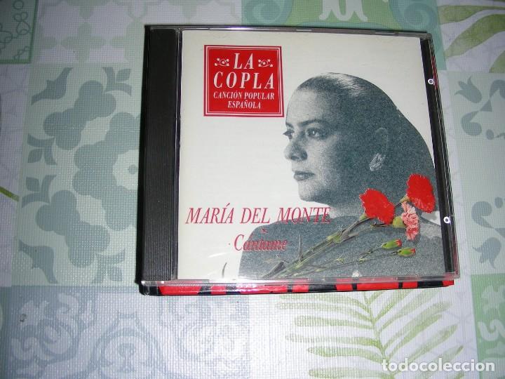 CDs de m&uacute;sica: CD MARIA DEL MONTE , CANTAME - Foto 1
