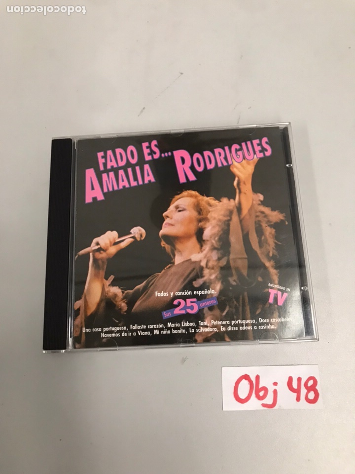 CDs de m&uacute;sica: FADO ES AMALIA RODRIGUES - Foto 1