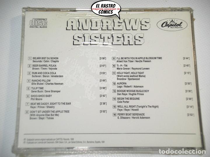 CDs de m&uacute;sica: Andrews Sisters, CD precintado, Swing - Foto 2