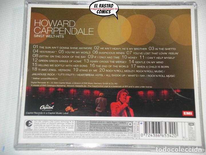 CDs de m&uacute;sica: Howard  Carpendale, Singt Welt-Hits, CD - Foto 2
