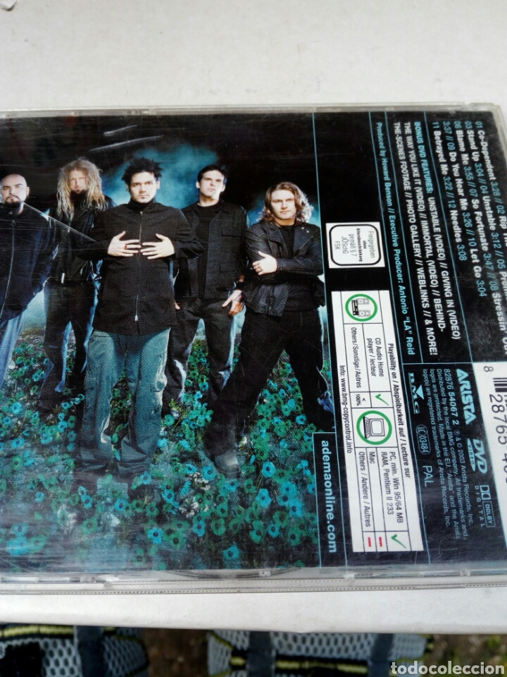 CDs de m&uacute;sica: CD Adema - Foto 2