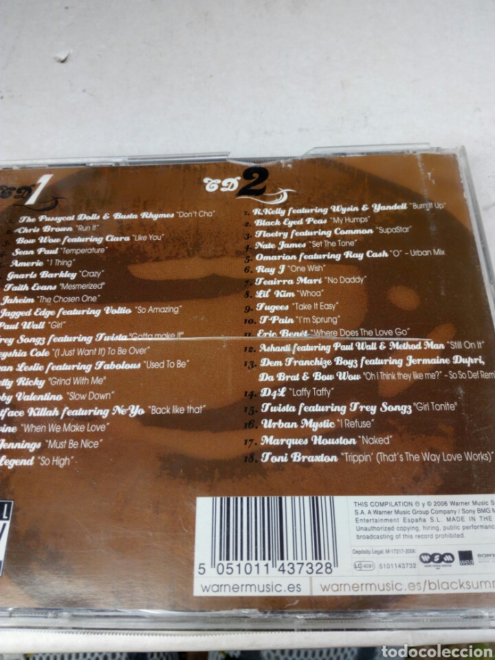 CDs de m&uacute;sica: CD black summer 2006 - Foto 2
