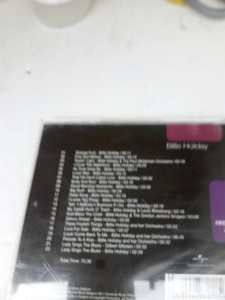 CDs de m&uacute;sica: CD Billie Holiday - Foto 2