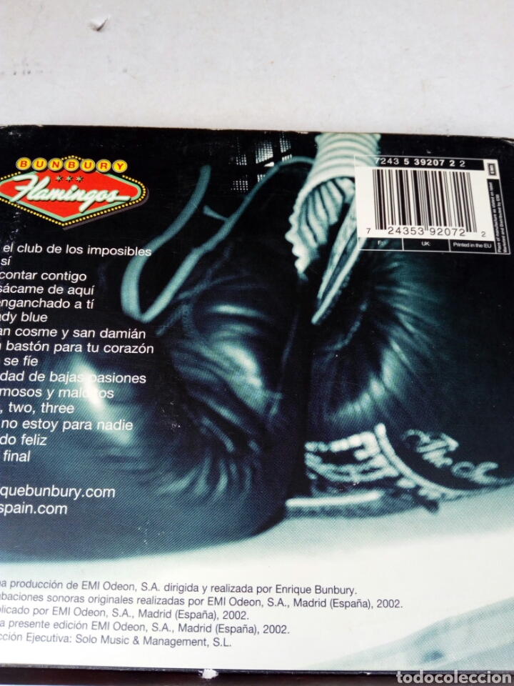 CDs de m&uacute;sica: CD Bunbury - Foto 3