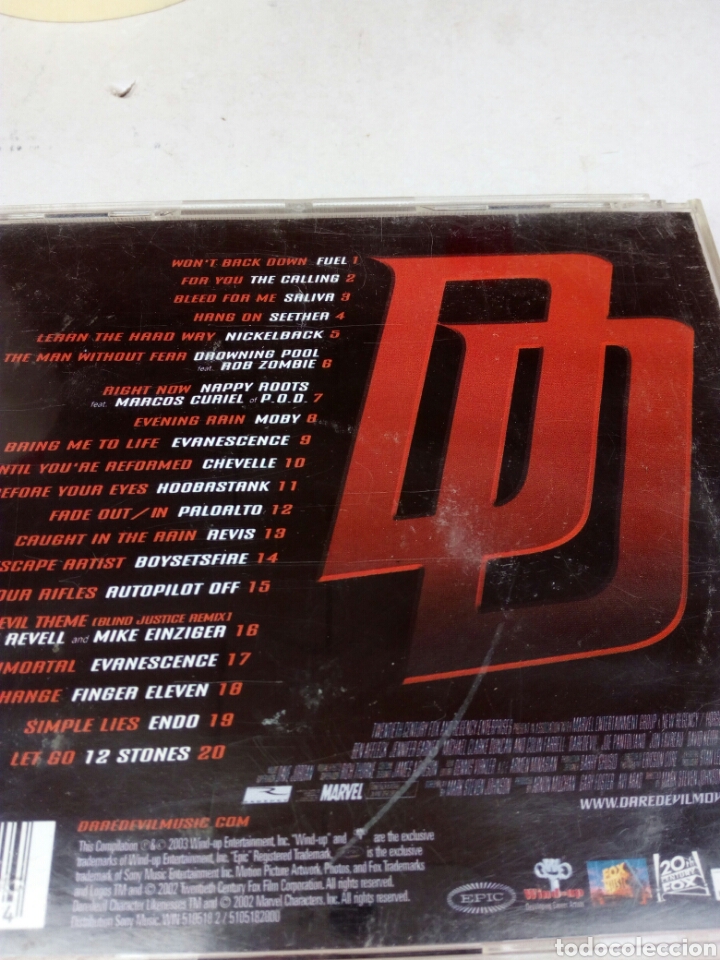 CDs de m&uacute;sica: Daredevil - Foto 3