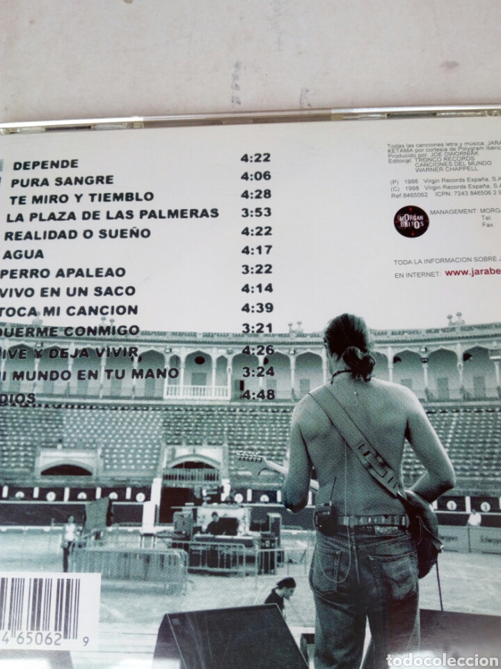 CDs de m&uacute;sica: CD jarabe de palo - Foto 2