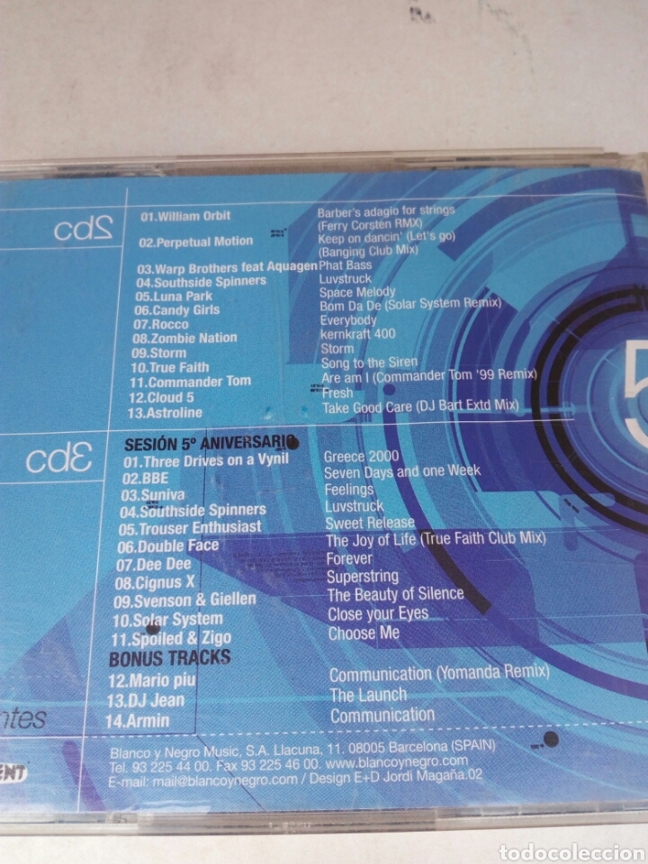 CDs de m&uacute;sica: CD 5 a&ntilde;os insolentes - Foto 2