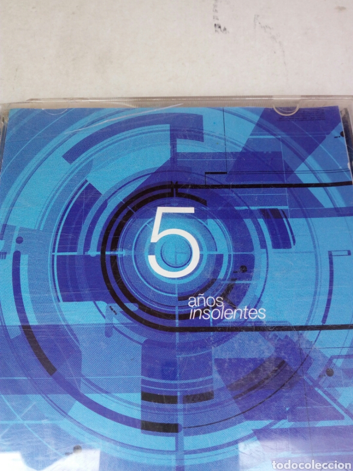 CDs de m&uacute;sica: CD 5 a&ntilde;os insolentes - Foto 1