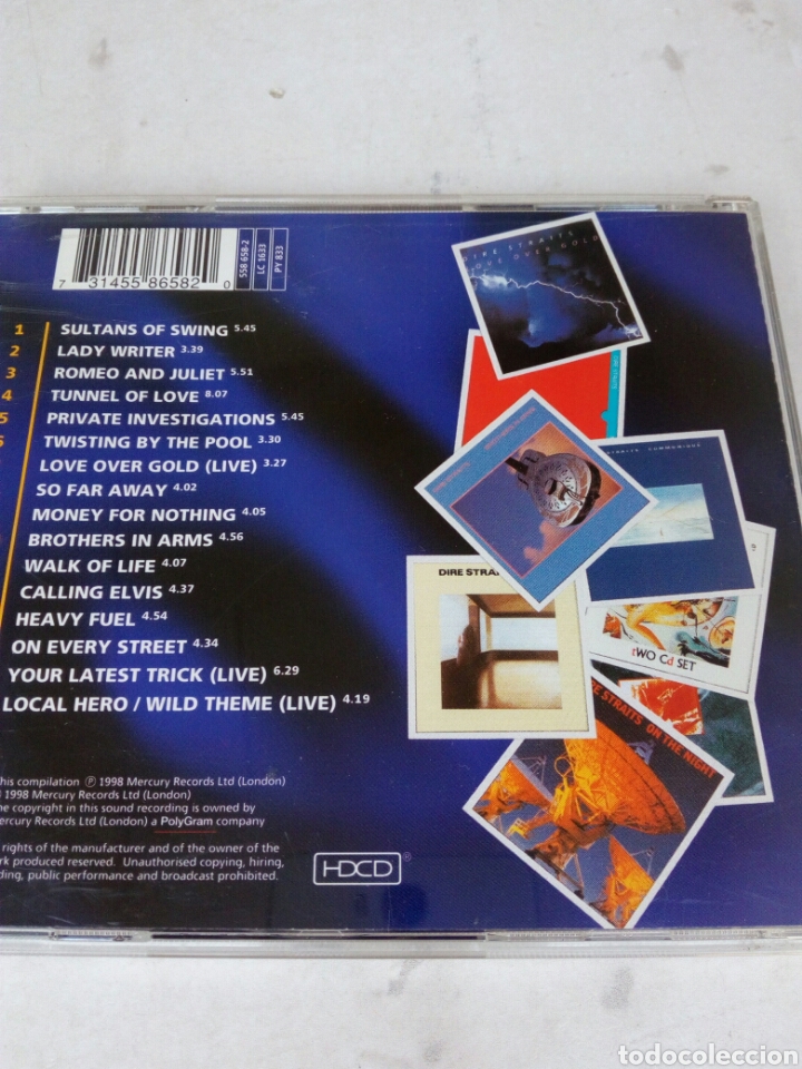 CDs de m&uacute;sica: CD Dire Straits - Foto 2