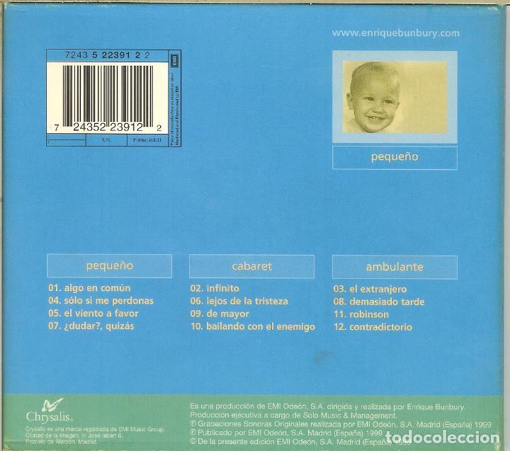 CDs de m&uacute;sica: CD - BUMBURY - PEQUE&Ntilde;O - Foto 2