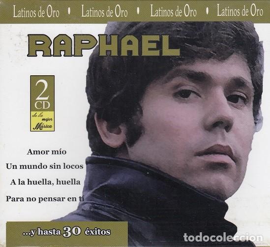 CDs de m&uacute;sica: RAPHAEL - LATINOS DE ORO - 30 EXITOS - DOBLE CD NUEVO Y PRECINTADO - Foto 1