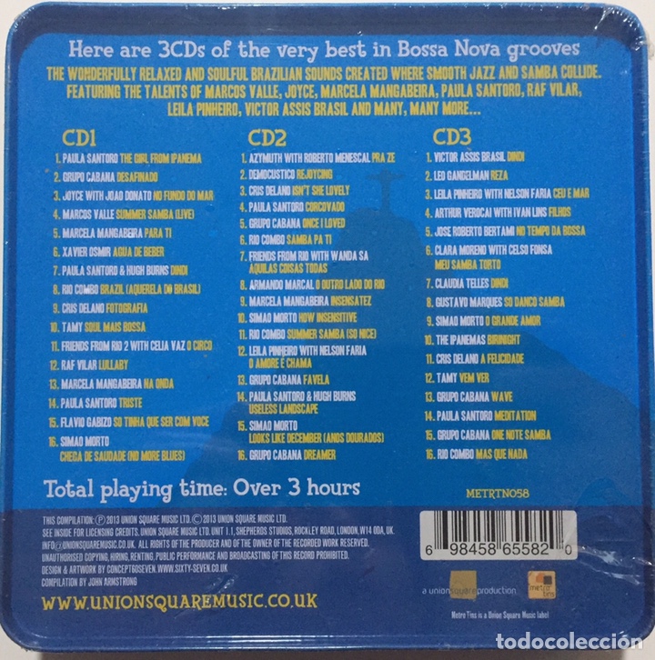 CDs de m&uacute;sica: BOSSA NOVA THE ESSENTIAL COLLECTION - 3cd box - Foto 2