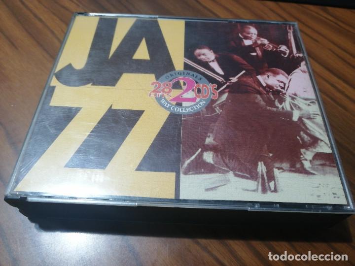 Musik-CDs: JAZZ. 28 HITS. 2 CDS. WAY COLLECTION. CD DOBLE EN BUEN ESTADO. DIFICIL