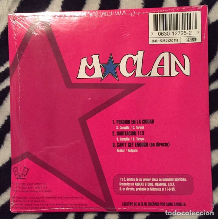 CDs de m&uacute;sica: M CLAN - PERDIDO EN LA CIUDAD - CD SINGLE - Foto 2