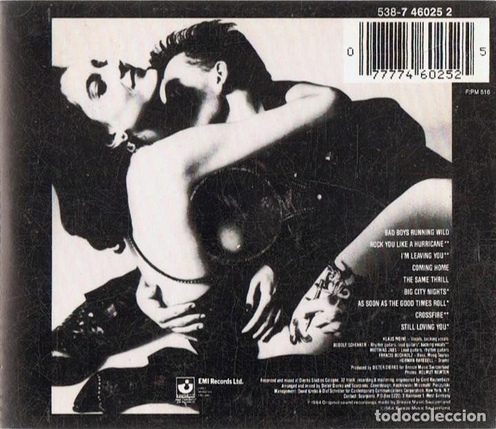 CDs de m&uacute;sica: SCORPIONS &uml;LOVE AT FIRST STING&uml; (CD) - Foto 2