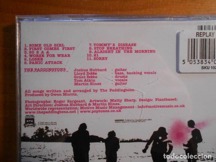 CDs de m&uacute;sica: CD THE PADDINGTONS - FIRST COME FIRST (D6) - Foto 2