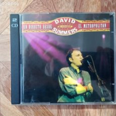 CDs de Música: DAVID SUMMERS - EN DIRECTO DESDE EL METROPOLITAN - DOBLE CD 1998