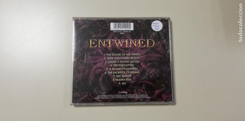 CDs de m&uacute;sica: Entwined - Dancing Under Glass (CD) - Foto 2