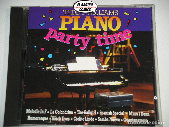 CDs de m&uacute;sica: Teddy Williams, Piano Party Time, CD - Foto 1