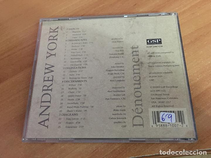 CDs de m&uacute;sica: ANDREW YORK (DENOUEMENT) CD 25 TRACK (CDIB5) - Foto 3
