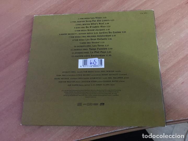 CDs de m&uacute;sica: JACQUES BREL (BREL) CD 13 CANCIONES (CDIB6) - Foto 3