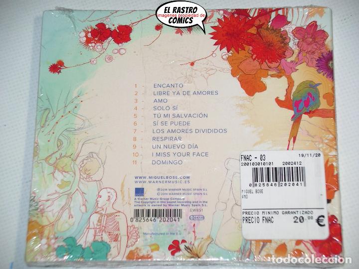 CDs de m&uacute;sica: Miguel Bos&eacute;, Amo, CD precintado, 2014 - Foto 2