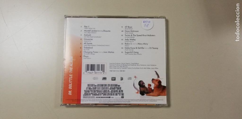 CDs de m&uacute;sica: Dr. Dolittle: The Album (CD, Comp) - Foto 2