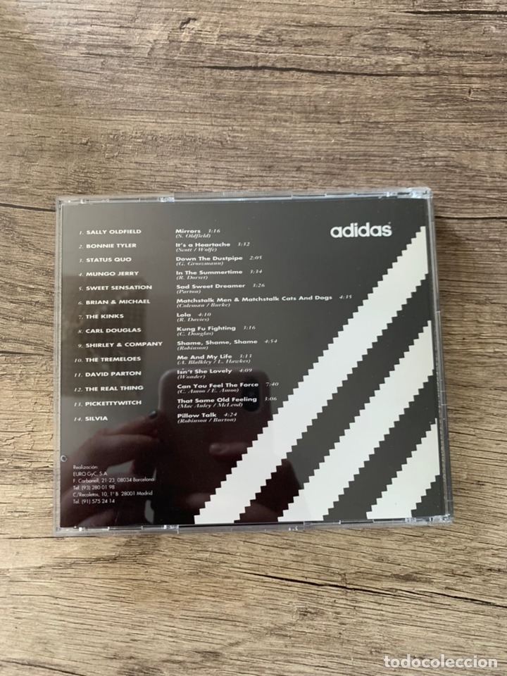 CDs de m&uacute;sica: Grandes &eacute;xitos de los 70 adidas - Foto 3