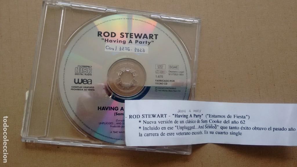 CDs de m&uacute;sica: CD-SINGLE ( PROMOCION) DE   ROD STEWART - Foto 1