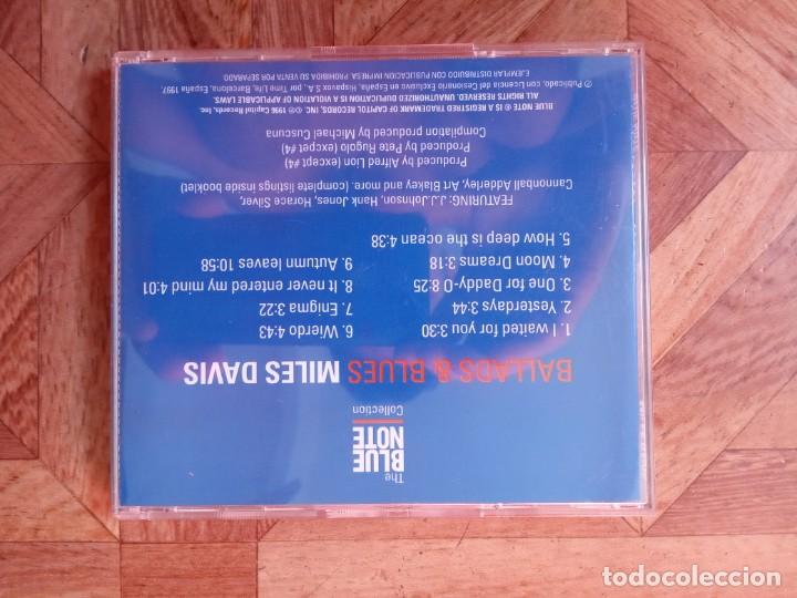 CDs de m&uacute;sica: MILES DAVIS - BALLADS & BLUES - CD 1996 - Foto 2
